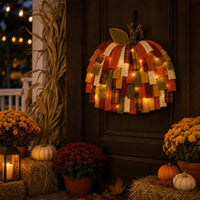 Light-Up Pumpkin Hanger