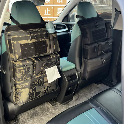 Tactical Multi-Functional Modular Car Seat Hanging Organizer Bag