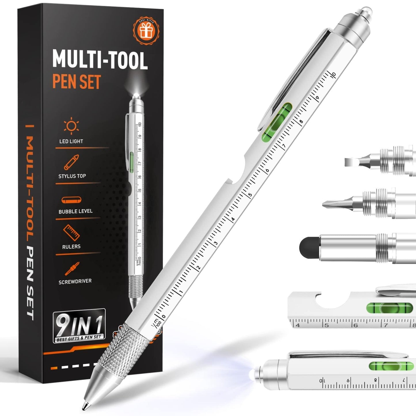 True Scrybe Bolt 9-in-1 Multi-Tool Pen