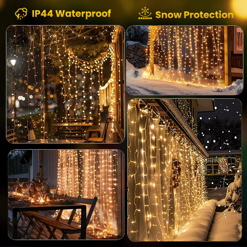 🎉Remote-Control Led Curtain Light