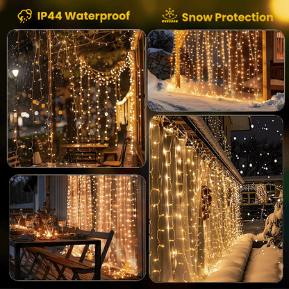 🎉Remote-Control Led Curtain Light