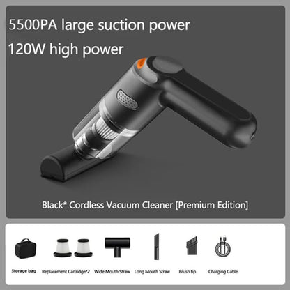 High-Power Cordless Vacuum Cleaner Kit for Car