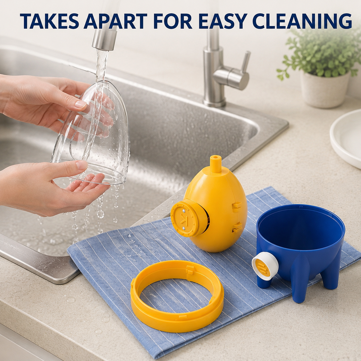 🥚Egg Yolk Mixer with Pulling Rope