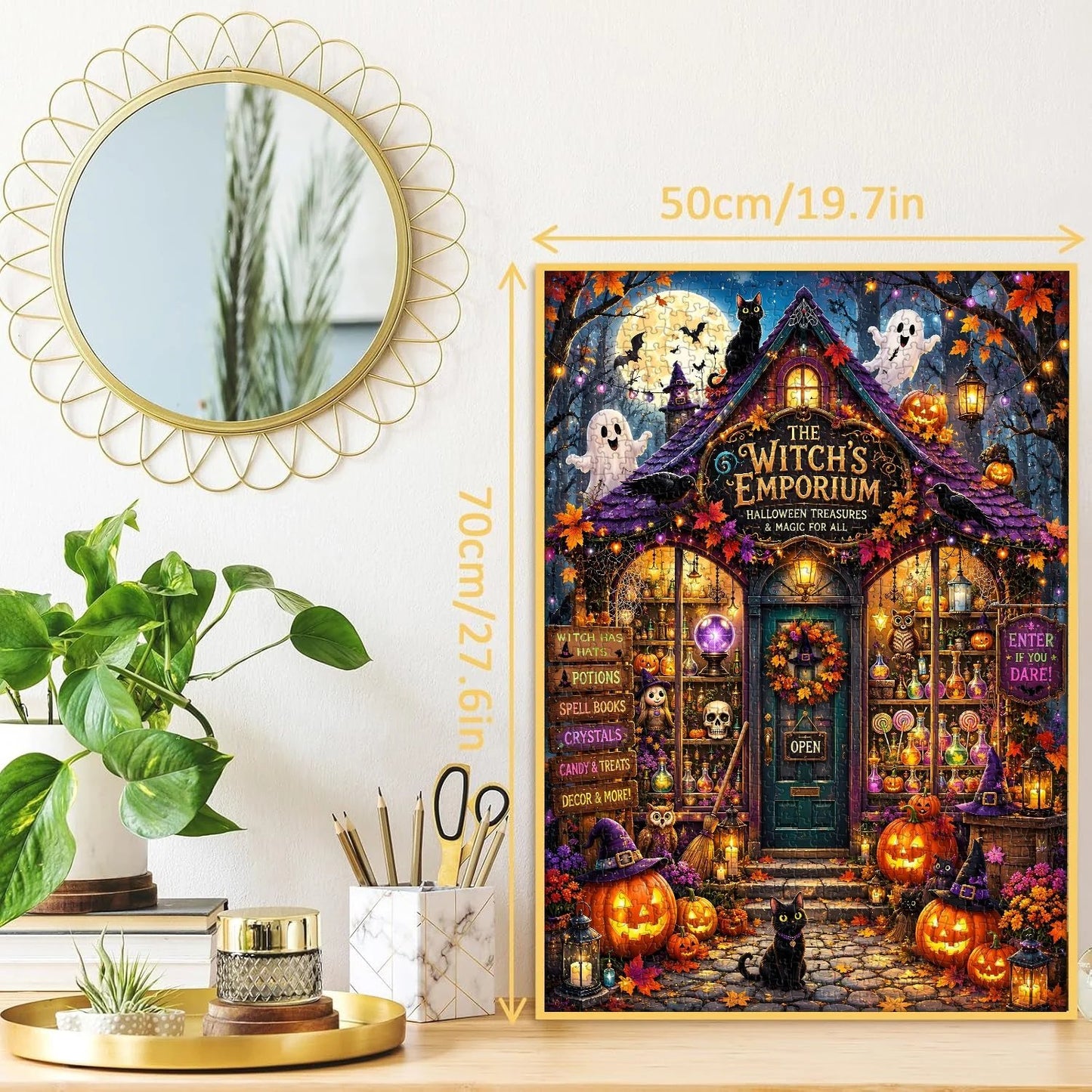 💥🏆The Witch’s Emporium Jigsaw Puzzle 1000 Pieces