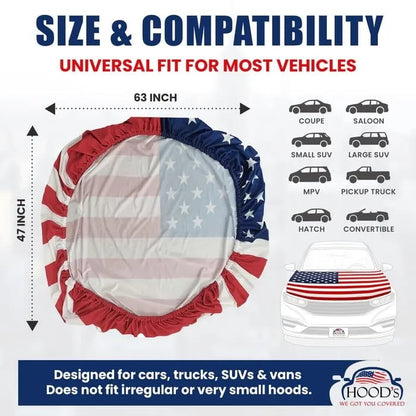 🎉Limited Time 50% Off✨American Car Hood Flag🦅