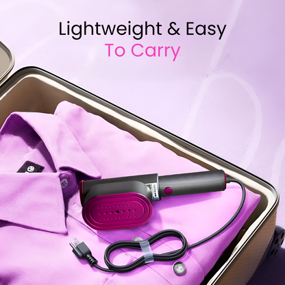 🔥 HOT SALE 50% OFF – Portable Clothes Steamer Removes Wrinkles in Just 5 Seconds