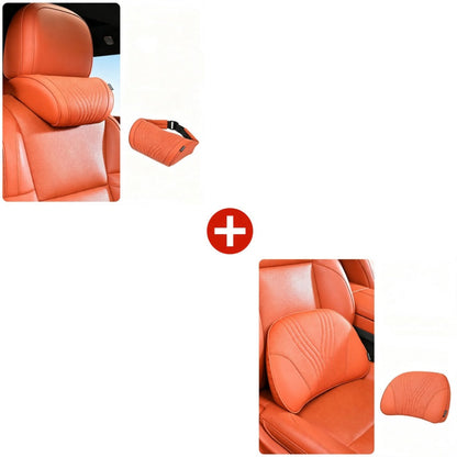 🚗💤 Relieve Driving Fatigue! Universal Memory Foam Car Headrest Neck Pillow, Ergonomic Support Auto Neck Cushion for Long Road Trips