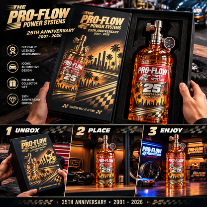 ⏳ Last Day 49% OFF – 25th Anniversary Street Racing Nitrous Tank Whiskey Decanter with Collector’s Box