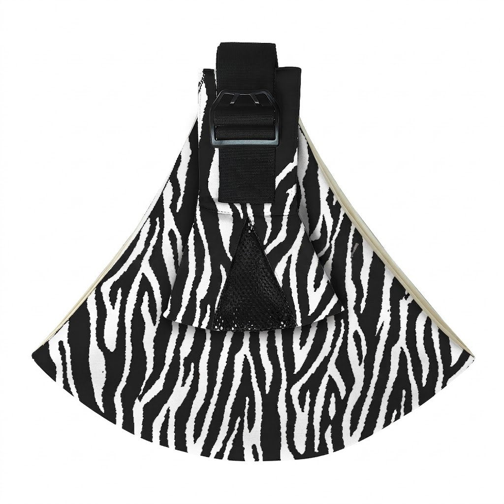 Stylish Houndstooth Side-Carry Baby Carrier