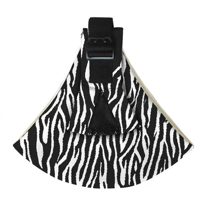Stylish Houndstooth Side-Carry Baby Carrier
