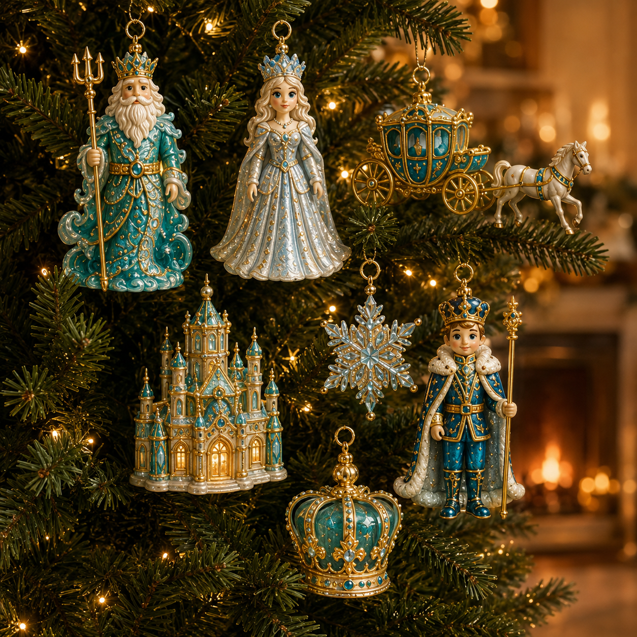 🔥2026 Royal Christmas Palace Luxury Countdown Gift Set