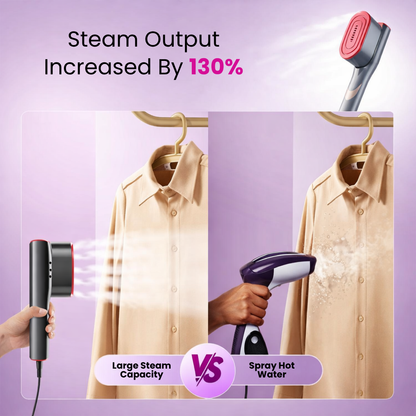 🔥 HOT SALE 50% OFF – Portable Clothes Steamer Removes Wrinkles in Just 5 Seconds