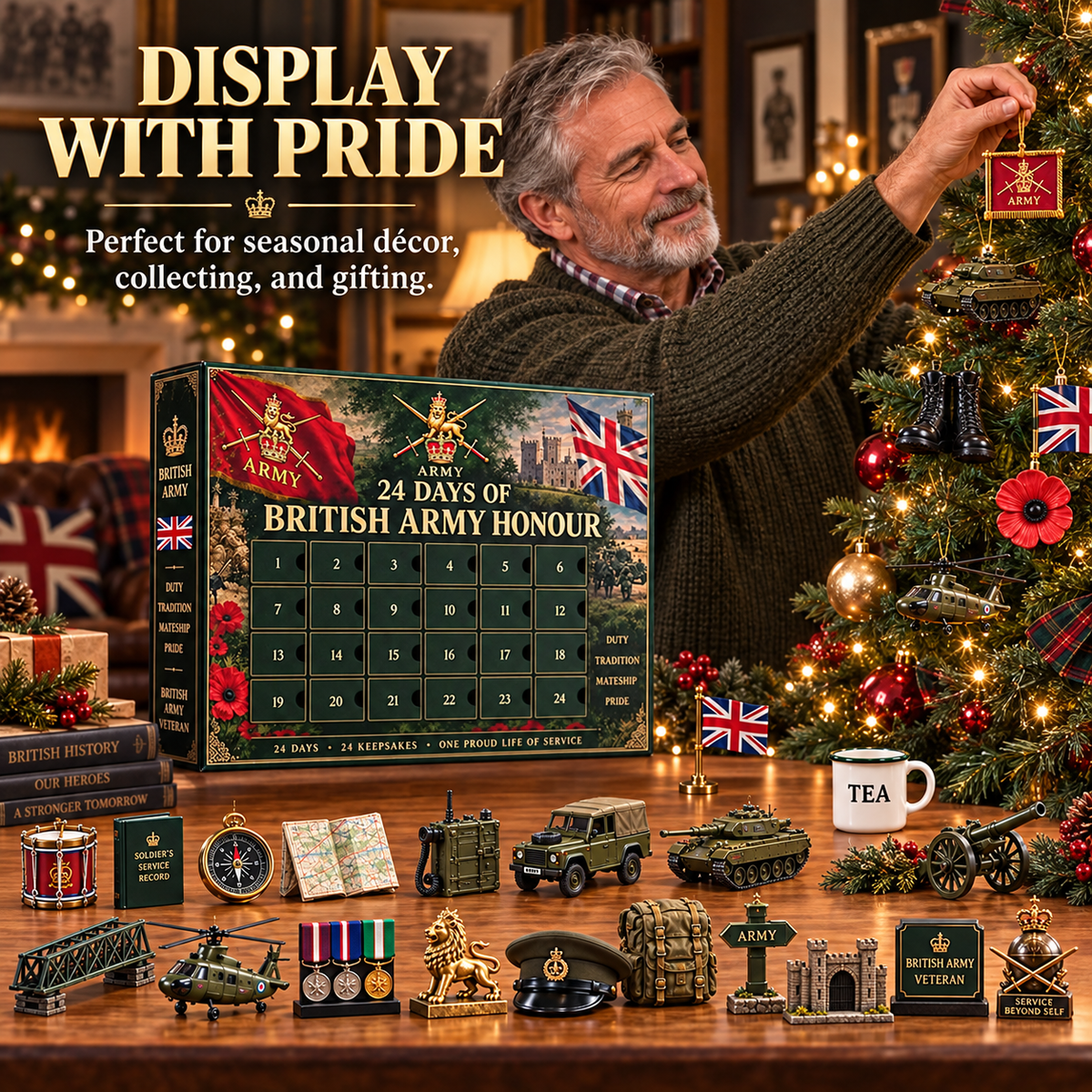 24 Days of British Army Honour Advent Calendar