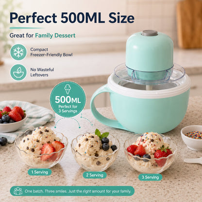 🔥LAST DAY 49% OFF - 🍦USB Family DIY Ice Cream Maker