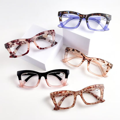 👓Anti Blue Light Glasses Set 4 Pairs Oprah Style Unisex Reading Glasses