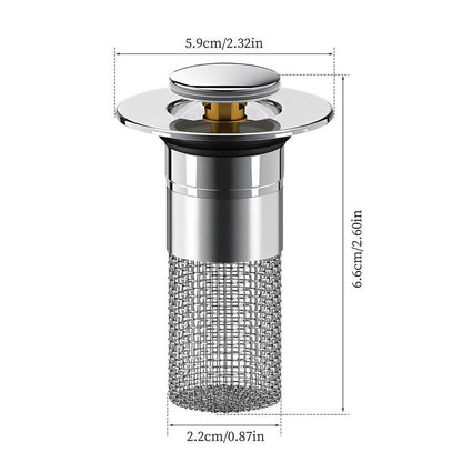✨Buy 1 Get 1 Free🔥Universal Pop-up Sink Drain Filter