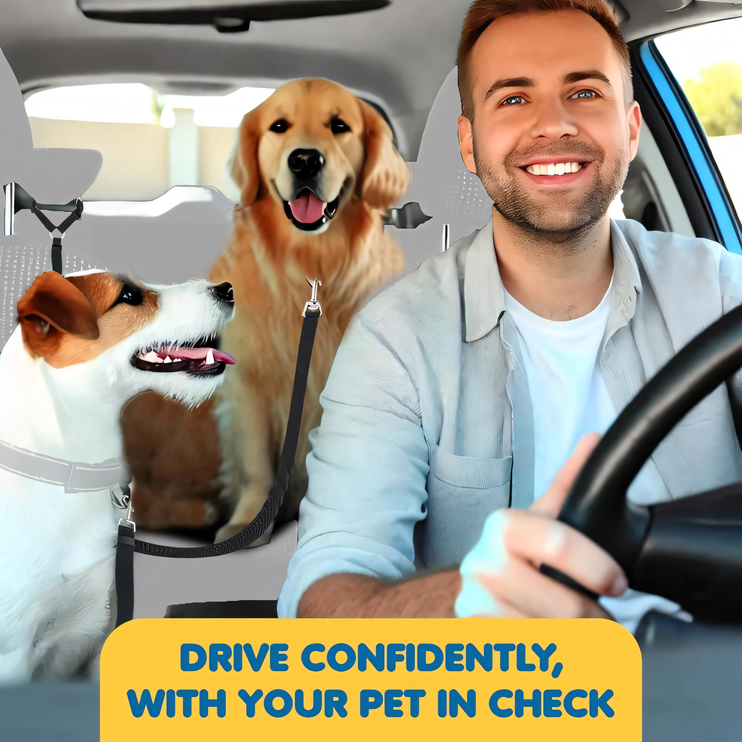 Dog Travel Safety Belts