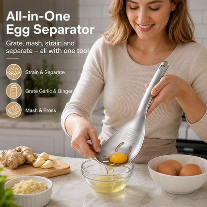 Multifunctional Kitchen Masher, Garlic & Ginger Grater ✅