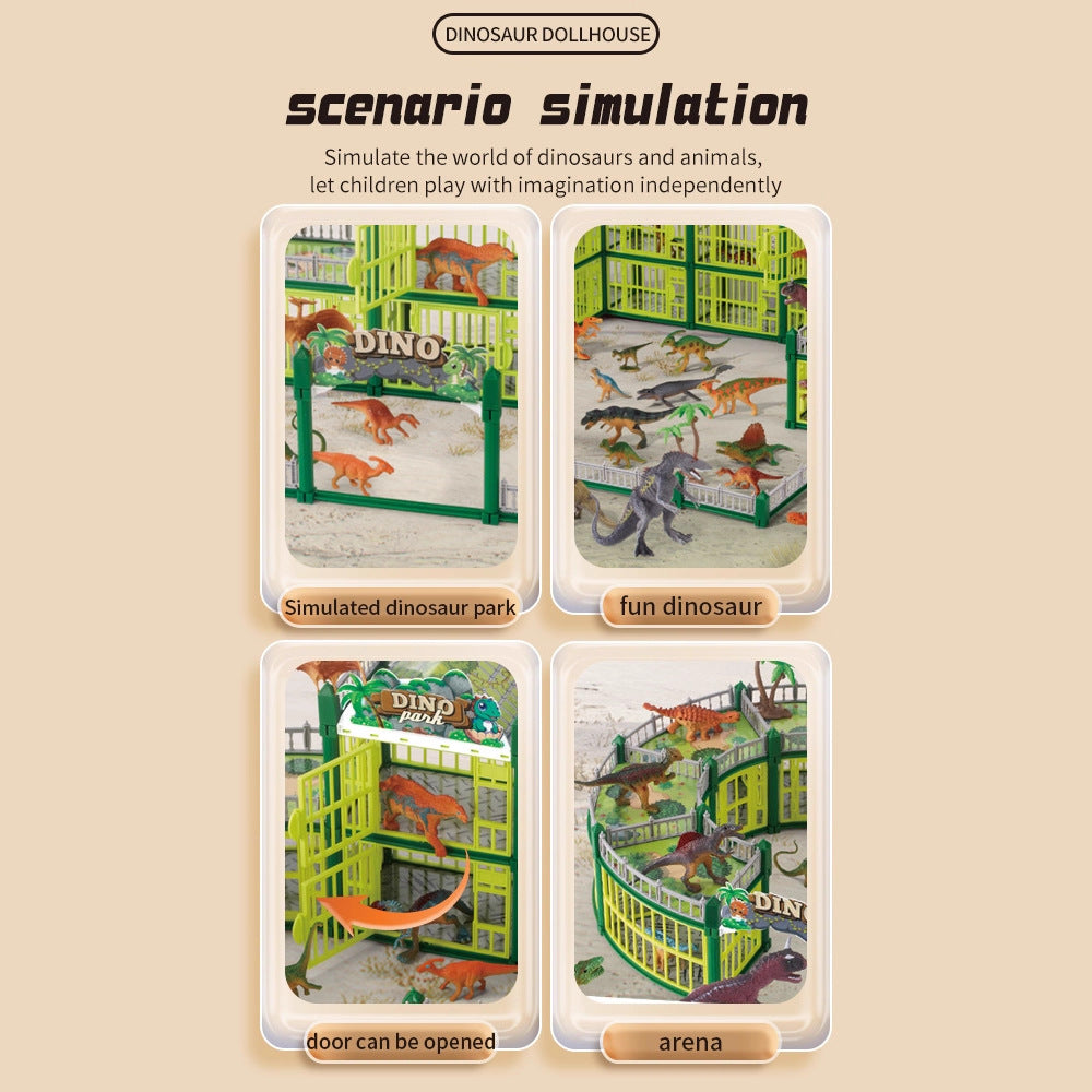 Dinosaur toy set
