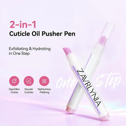 💅 2-in-1 Ceramic Cuticle Care Pen – Hydrate, Smooth & Tidy