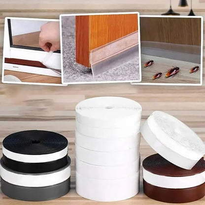 Self-Adhesive Silicone Door & Window Sealing Strip