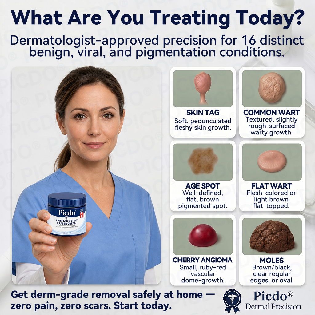 𝐏𝐢𝐜𝐝𝐨® 7-𝐃𝐚𝐲 𝐒𝐤𝐢𝐧 𝐓𝐚𝐠 & 𝐒𝐩𝐨𝐭 𝐄𝐫𝐚𝐬𝐞𝐫 𝐂𝐫𝐞𝐚𝐦 (Zero Pain, Zero 𝐒𝐜𝐚𝐫𝐬 Formula) 🎉