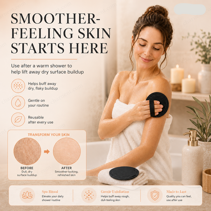 🥳2026 HOT SALE🌸2-Pack Scrub Bath Pads – Gently exfoliate, unclog pores, reveal brighter skin. Durable rubber, easy to rinse. A little scrub goes a long way! ✨🛀