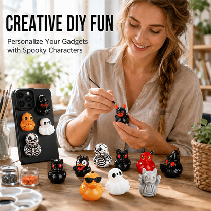 ⏰Mini Resin Ducks (Devil, Ghost, & Skeleton Designs)