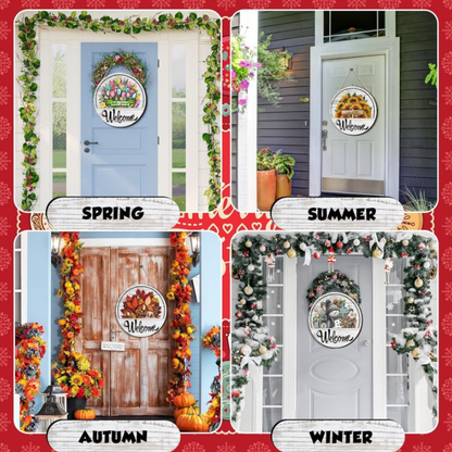 🔥 LIMITED-TIME 50% OFF — 16 Pcs Interchangeable Welcome Sign for Front Door