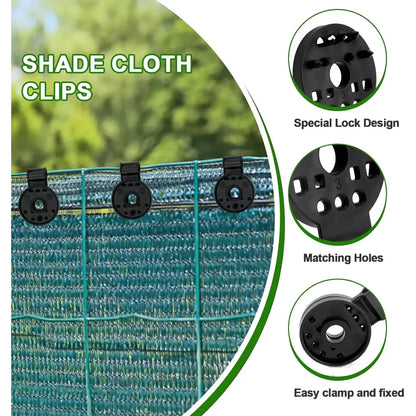 ✨ Heavy Duty Shade Cloth Clips – 50PCS Shade Net Fasteners