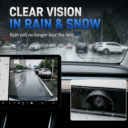 🏎️🌧️Four-piece car camera rain cover set