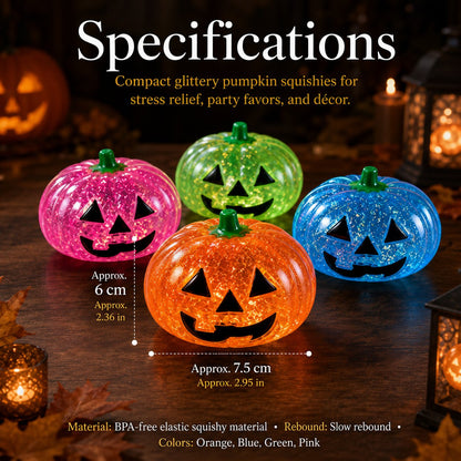 Cute Halloween Pumpkin Squishy Toy