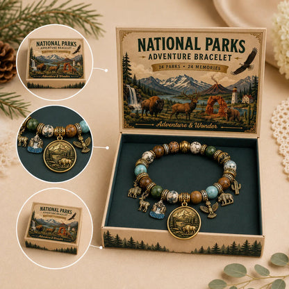 🔥 Last Day 69% OFF – 🏞️🙏 National Nature Park Faith Bracelet – Faith Meets Adventure