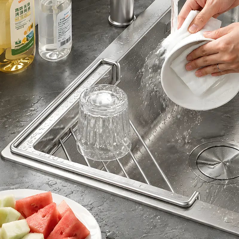 Corner Sink Draining Shelf - image 1