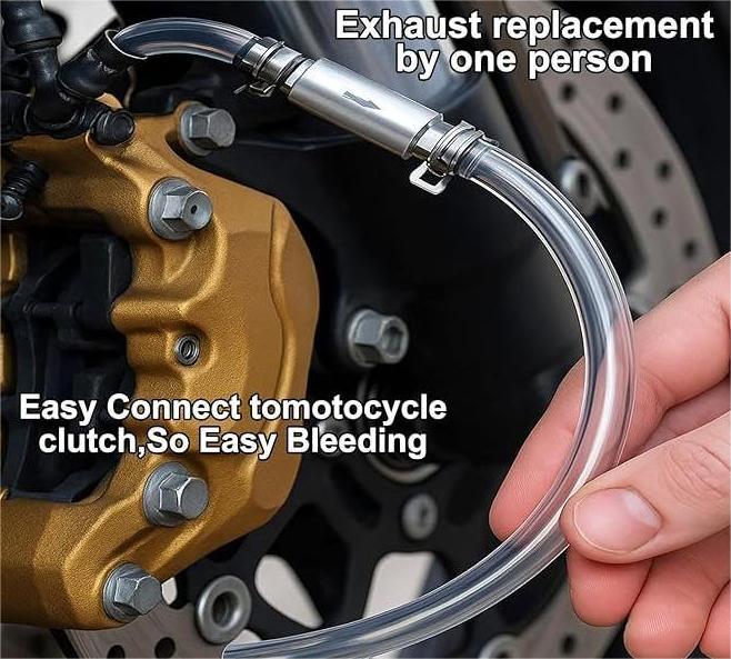 💥Father's Day Sale 49% OFF💥Brake Bleeder Hose One Way Check Valve