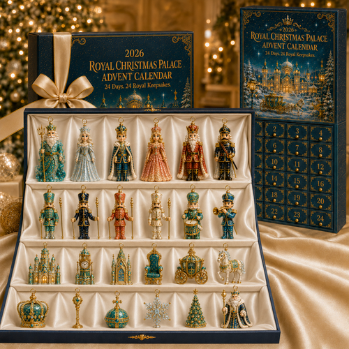 🔥2026 Royal Christmas Palace Luxury Countdown Gift Set