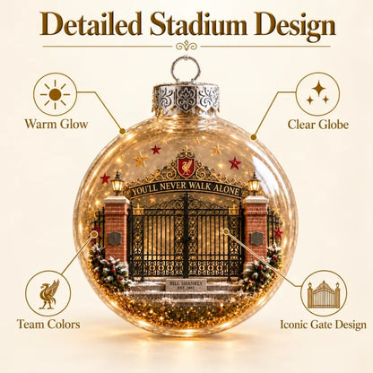 Light-Up Football Heritage Diorama Ornament – 10 Collectible Scenes