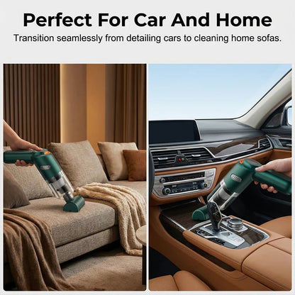 High-Power Cordless Vacuum Cleaner Kit for Car