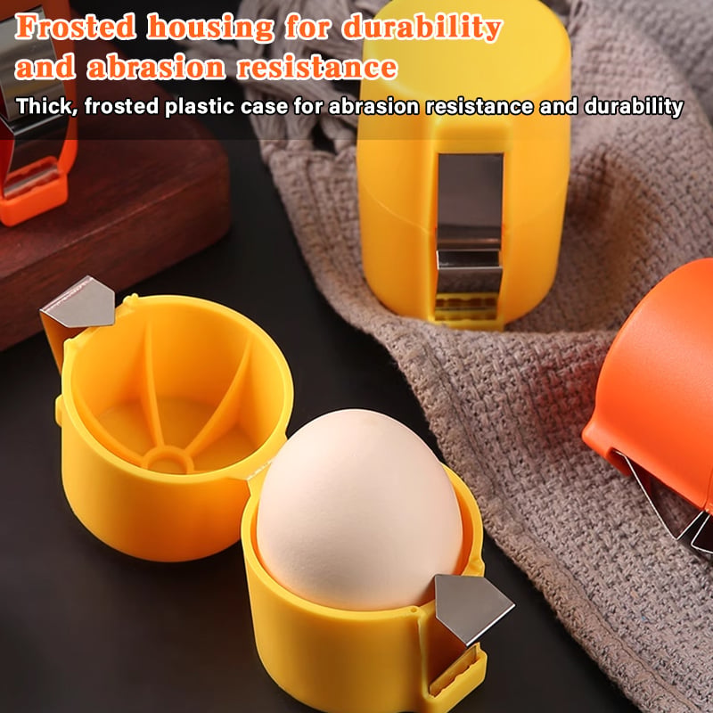 🔥 No Mess Easy Egg Opener — Crack Eggs Cleanly Every Time