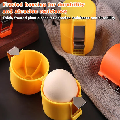 🔥 No Mess Easy Egg Opener — Crack Eggs Cleanly Every Time