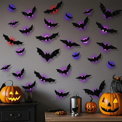 🔥Limited-Time🔥Halloween LED Flying Bat Decorations