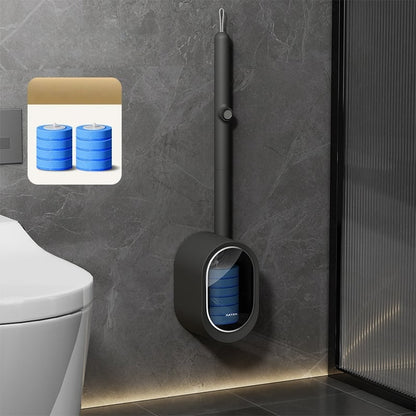 Disposable Toilet Brush System with 32 Refills