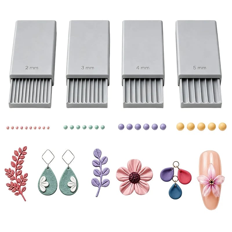 🥳2026 HOT SALE🥳💞50K+ SOLD!🔮✨🎨 3D Printed Clay Ball Maker – Perfect Mini Balls in Seconds ✨
