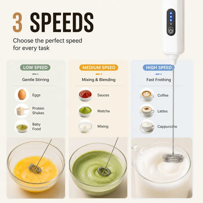 ⚡️Electric Milk Frother Handheld