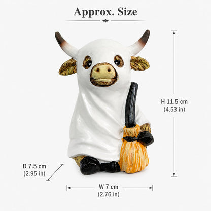 🎃🐮 Bring Home the Cutest Highland Cow Halloween Vibe