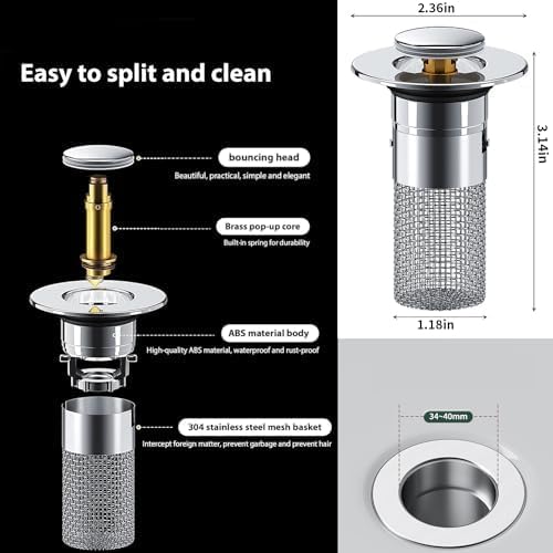 🎁Buy 1 Get 1 Free⏳tainless Steel Floor Drain Filter