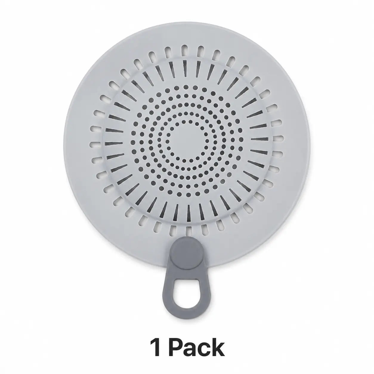 Silicone Hair Catcher Drain Cover – Flexible Shower & Sink Strainer