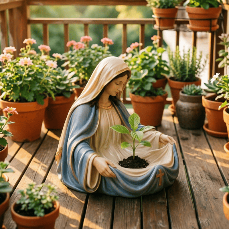 🕊️✨ Bring Peace & Elegance into Your Home. Virgin Mary Catch-All Bowl — 49% OFF Today