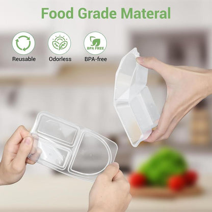 🍱20 Pack Reusable Snack Containers