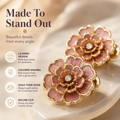 Flower Button Covers – Instant No-Sew Shirt & Blouse Upgrade